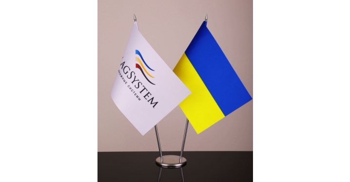 Флажок настольный двойной - 4