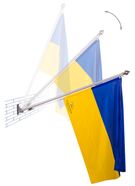 Флагшток фасадный PATRIOT UNIVERSAL