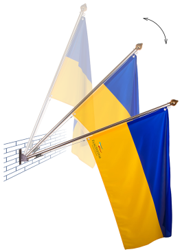 Флагшток фасадный PRESTIJE UNIVERSAL