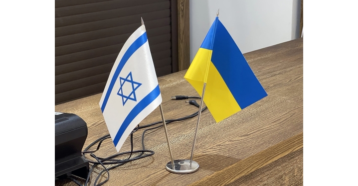 Флажок настольный двойной - 6